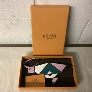 Tod's Multicolor Leather Parrot Bag Charm